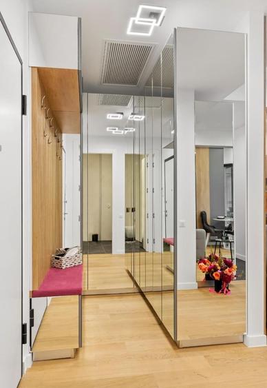 Apartament cu 2 camere semidecomandat, mobilat în Floreasca
