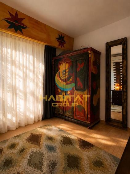Apartament cu 2 camere decomandat, mobilat în Brâncoveanu