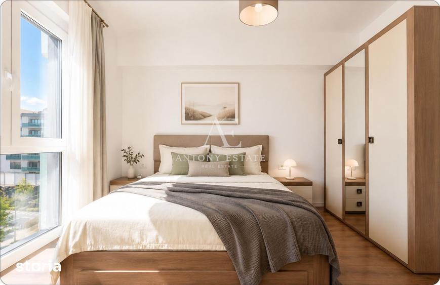 Apartament cu 2 camere, mobilat în Seleuș