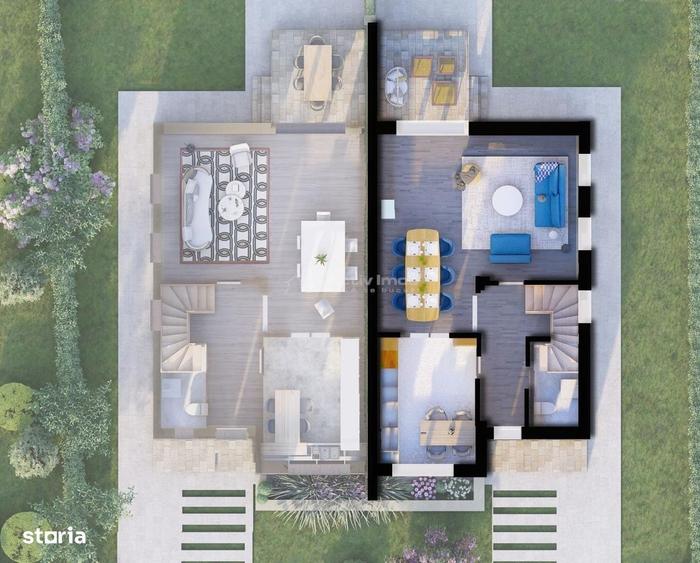 Casă cu 4 camere în Cornetu