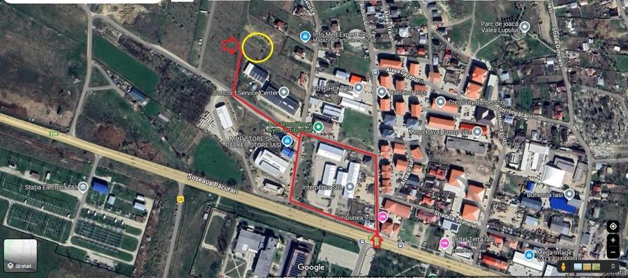 Teren Construcții intravilan de 1345 mp, în Valea Lupului