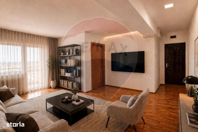 Apartament cu 3 camere în Cățelu