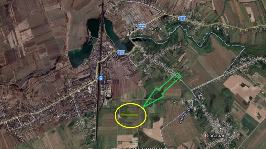 Teren agricol intravilan de 14390 mp, în Periș
