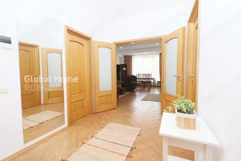 Apartament cu 3 camere semidecomandat, mobilat în Herăstrău