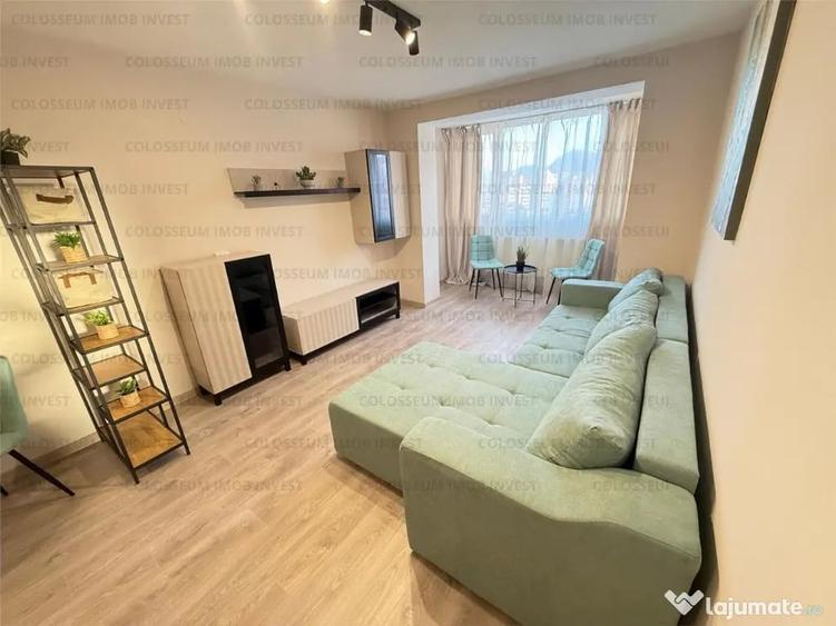 Zona Vhauta -ITC -2 camere + birou, mobilat utilat,beci,liber - 6