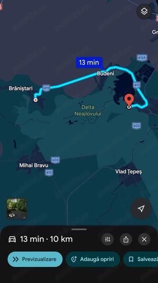 Teren de 900 mp, în Brăniștari