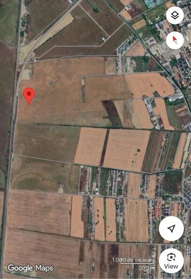 Teren de 8550 mp, în Odăi