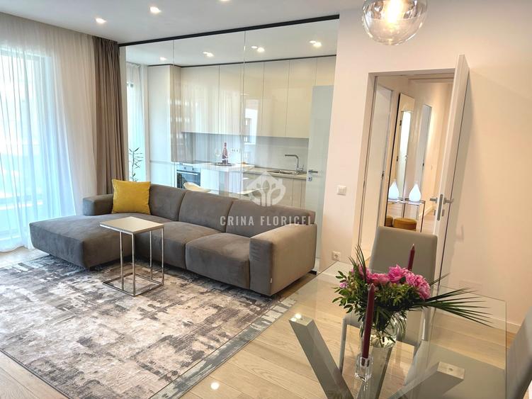 Apartament cu 3 camere decomandat, mobilat în Pipera