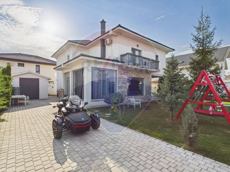 Casă individuală cu 5 camere cu Teren 500 Mp în Corbeanca