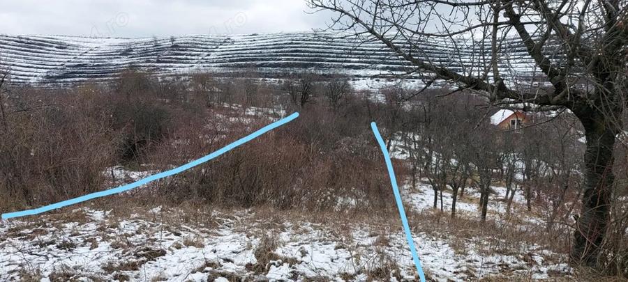 Teren de 1014 mp, în Văleni