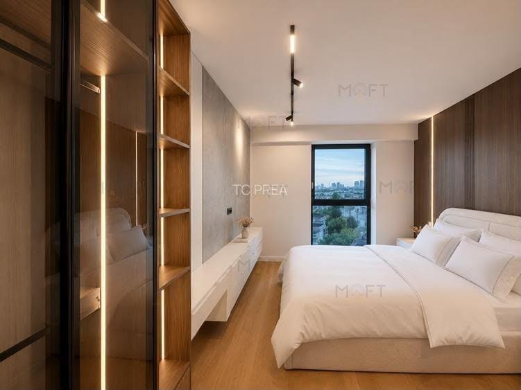 Apartament cu 4 camere semidecomandat, mobilat în Herăstrău