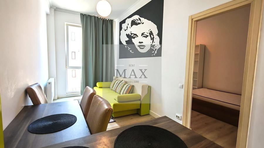 Apartament cu 2 camere semidecomandat, mobilat în Mărăști