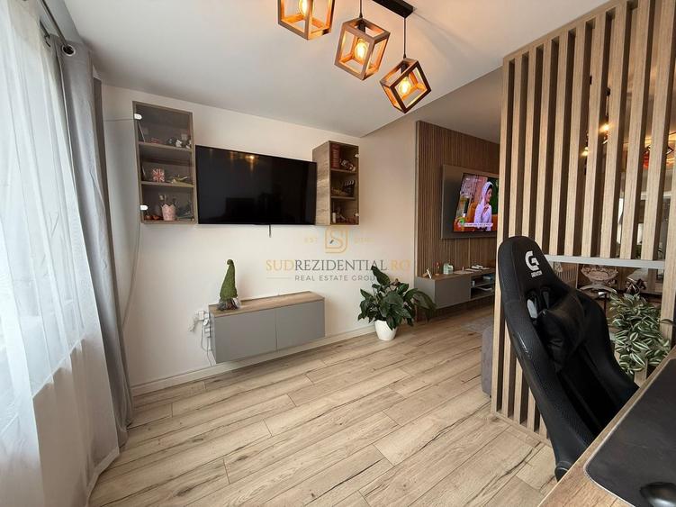 Apartament cu 2 camere decomandat, mobilat în Brâncoveanu