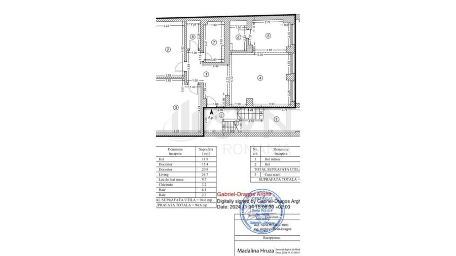 Casă individuală cu 24 camere cu Canalizare în Domenii