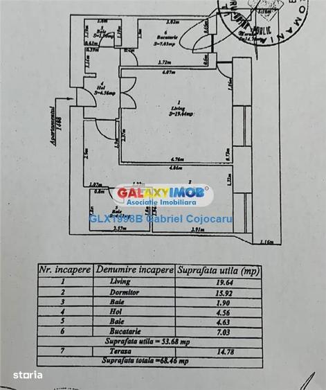 Tineretului\/Asmita Gardens\/ vanzare ap.2 camere\/ 69 mp total\/a - 12