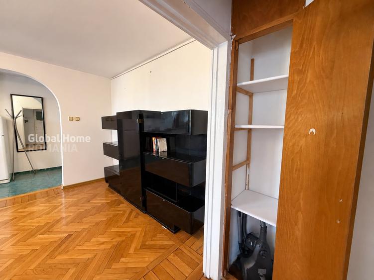 Apartament cu 2 camere semidecomandat, mobilat în P-ța Amzei