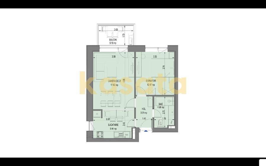 Apartament 2 Camere  | Nusco City Park | Mall Promenada | Premium - 7