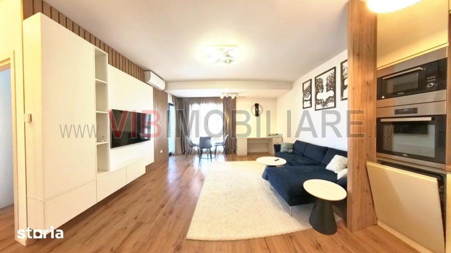 Apartament cu 2 camere, mobilat în Tunari