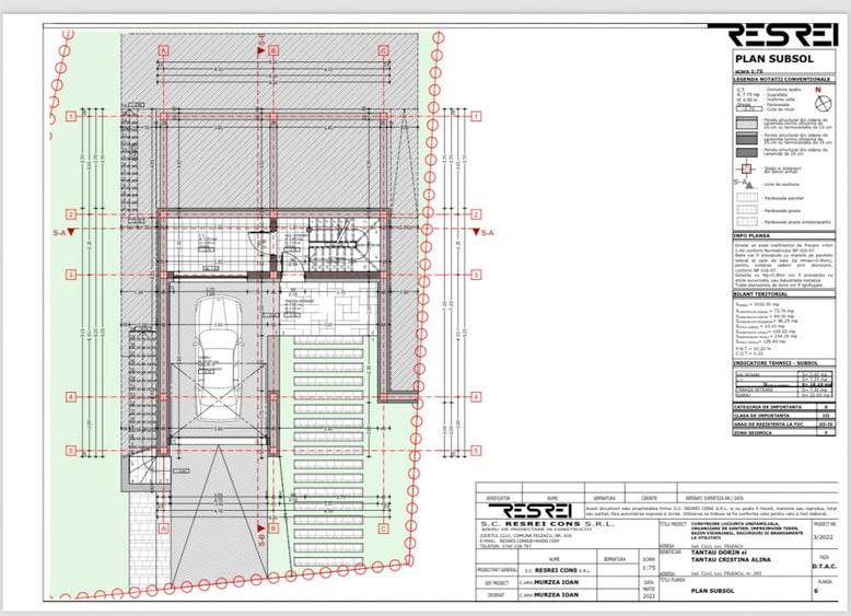 Casă individuală cu 5 camere cu Teren 1000 Mp în Feleacu