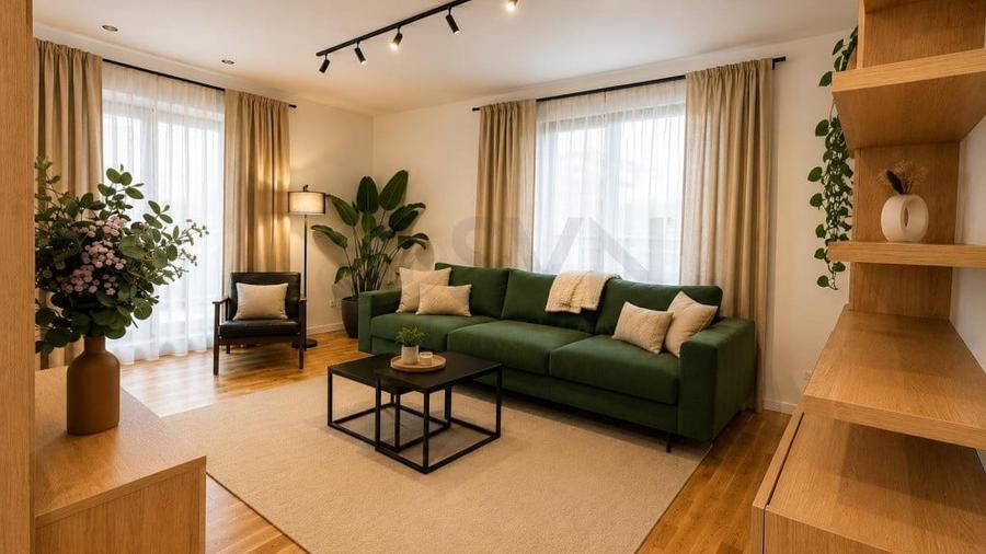 Apartament cu 3 camere semidecomandat în Străulești