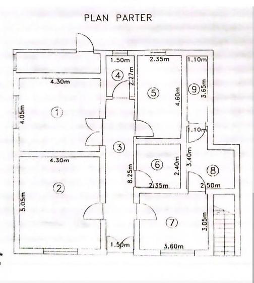 Apartament cu 3 camere decomandat, mobilat în Sub Arini