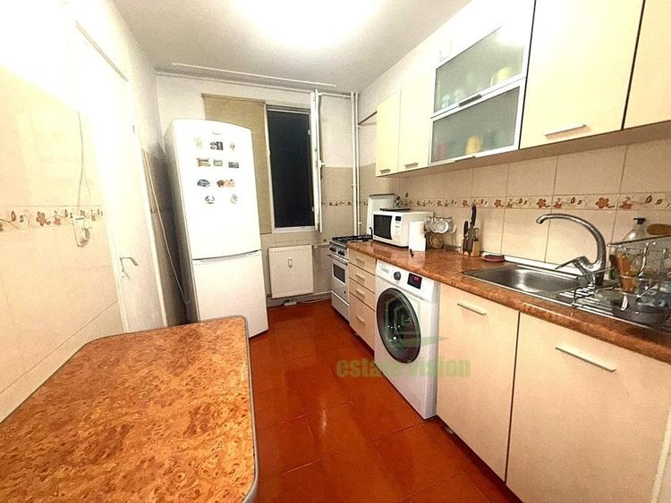 Apartament 3 camere, parter inalt cu  balcon, bloc reabilitat, langa metrou, Dru - 7