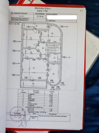 Casă cu 8 camere cu Teren 960 Mp în Balotești