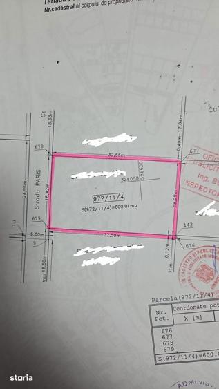 Teren 600 mp la Padure cu front 18 m la str Paris Pantelimon Zona Prem - 2