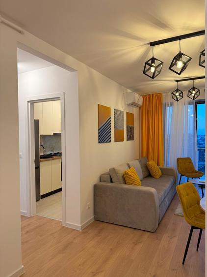 Apartament cu 2 camere decomandat, mobilat în Theodor Pallady
