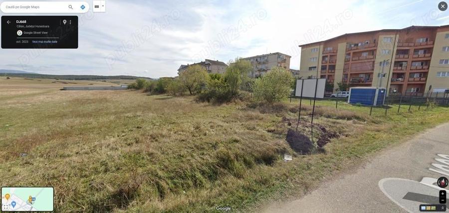 Teren de 1000 mp, în Central