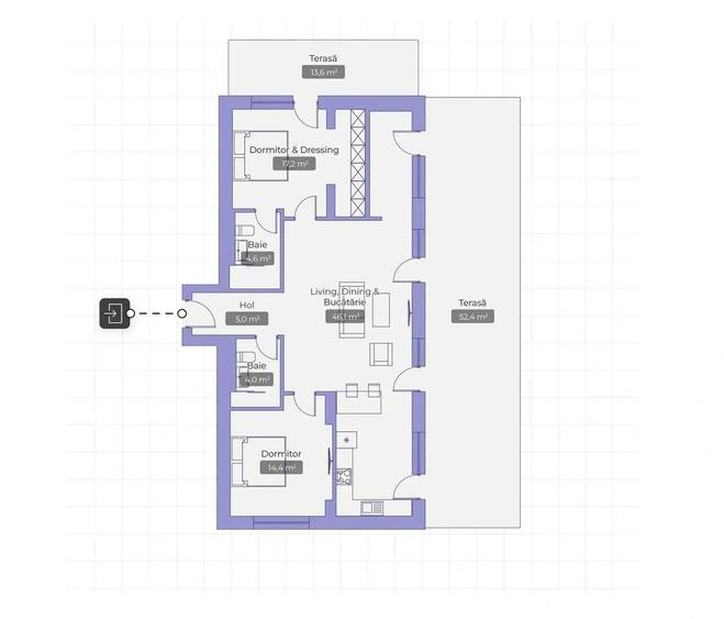 Apartament 3 camere zona Erou Iancu Nicolae - 7
