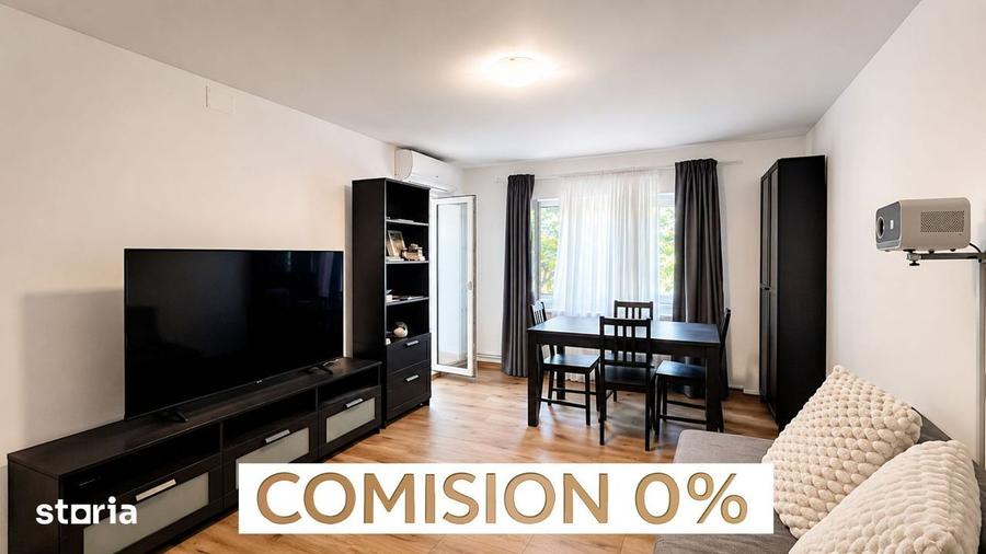 Apartament cu 3 camere, mobilat în Lunei
