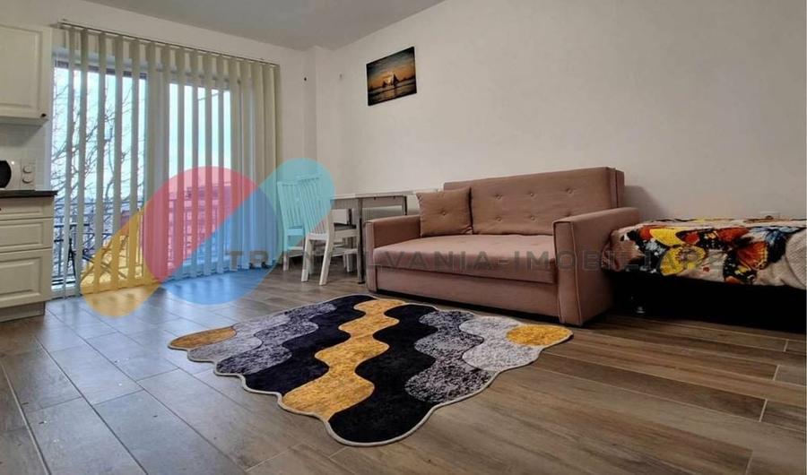 Garsonieră mobilata complet 33mp, parcare inclusa-Apahida - 1