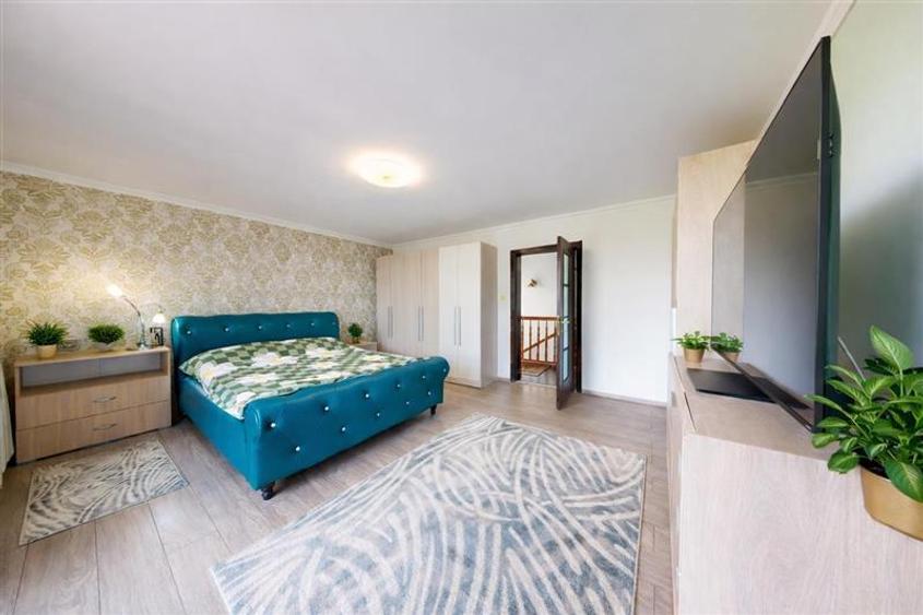 Vila luminoasa, gradina, priveliste panoramica spre munti, Harman, Brasov - 4