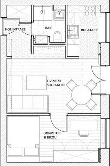 Apartament 2 camere, in Gheorgheni