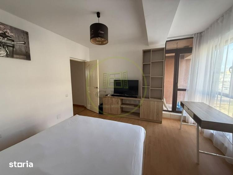 Apartament cu 2 camere decomandat, mobilat în Exterior Est
