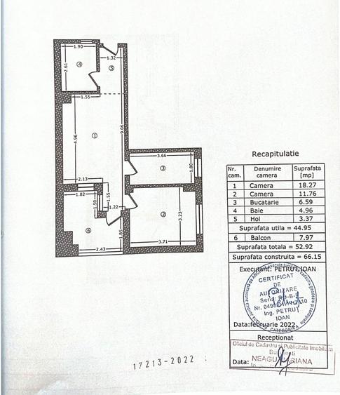 Apartament 2 camere de închiriat zona Dămăroaia - 17