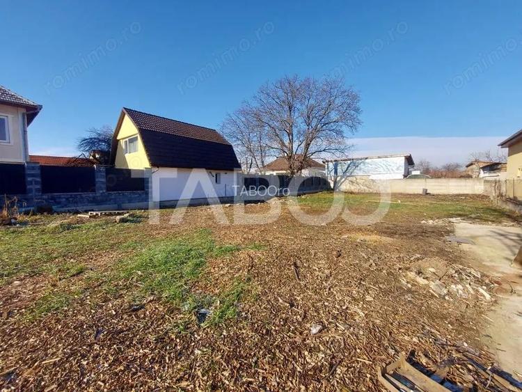 Teren intravilan de vanzare 714 mp in Sibiu cu front stradal 17 m