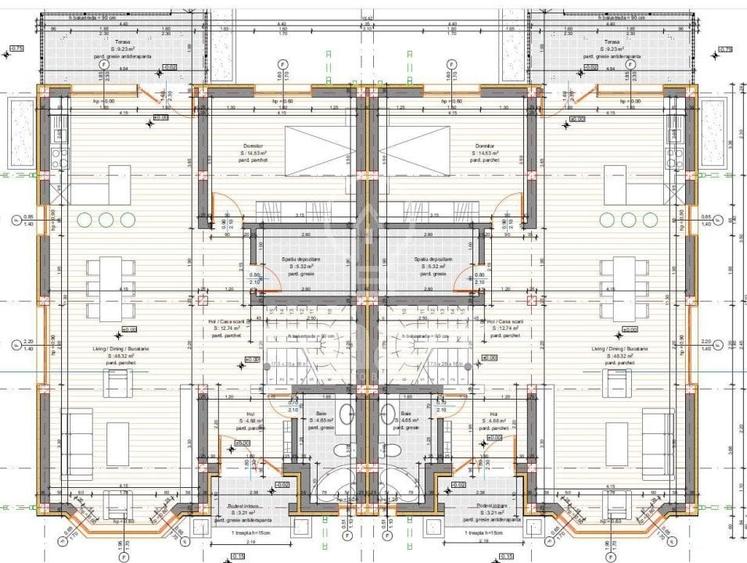 Casa duplex moderna de 168 mp utili teren 600 mp in satul Gheorghieni / Borhanci - 4