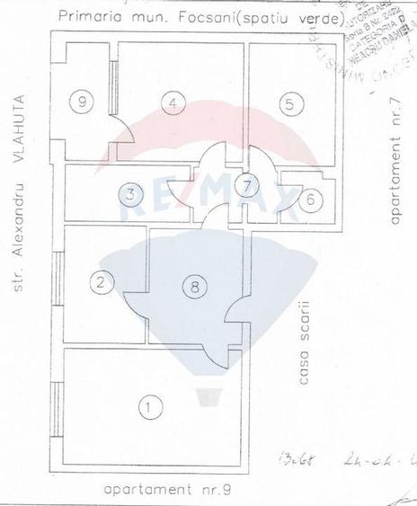 Apartament cu 3 camere str. Alexandru Vlahuta - 10