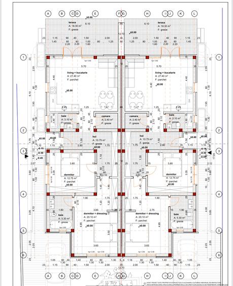Duplex pe parter langa Timisoara | 3 camere si 2 bai | Perete dublu - 12