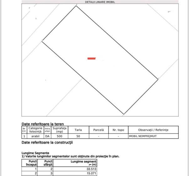 Teren -  langa Cardinal motors ideal construcții /parc auto - 1