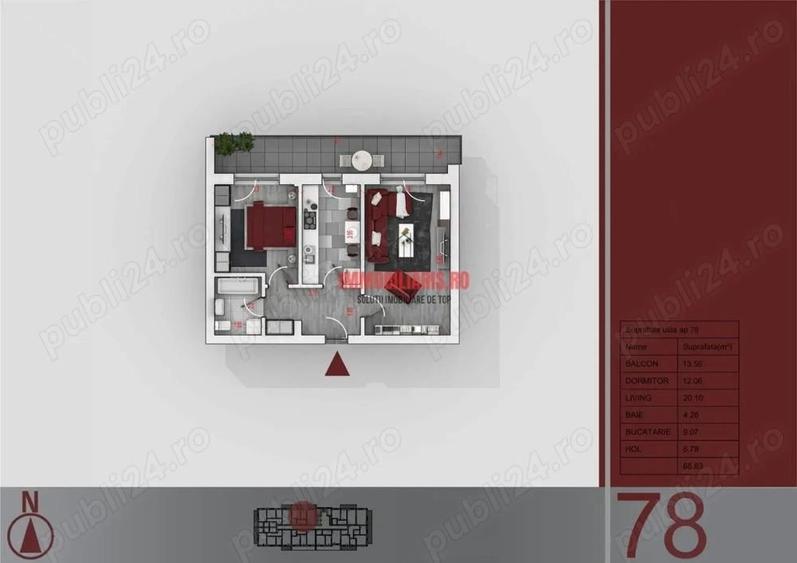 Metrou N.Teclu - Decomandat - Centrala Proprie - AC - 3