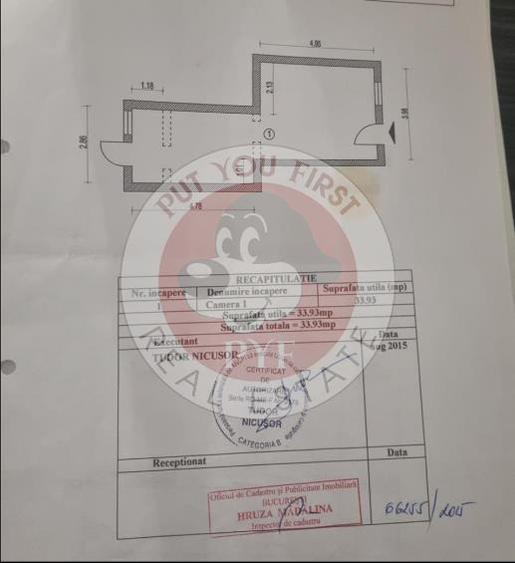 Metrou Laminorului | Garsoniera | Semidecomandata | 34mp | B12276 - 6