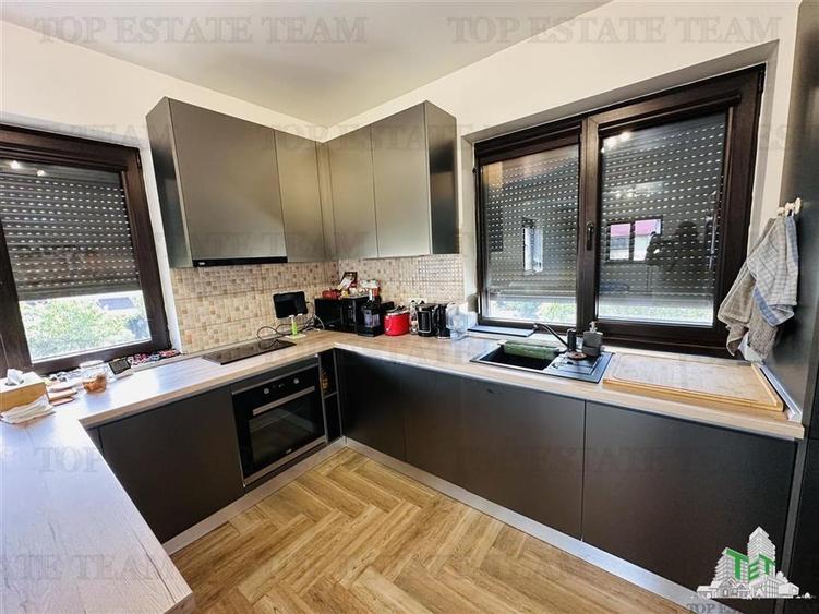 Vila individuala 300 mp construiti, 523 mp teren imprejmuit, strada privata, CHI - 10