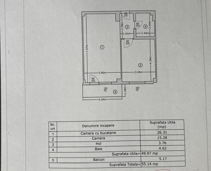 2 camere luminos, modern si mobilat complet - Militari Rezervelor, Comision 0 - 4