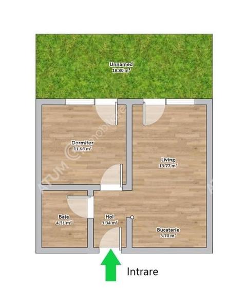 Apartament 2 camere curte si parcare in zona The Lake Home din Sibiu - 4