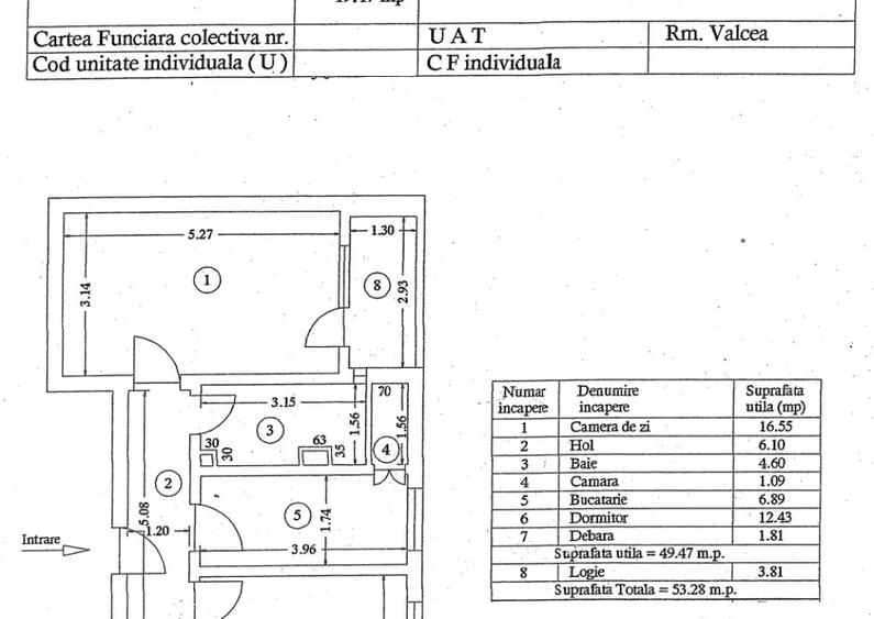 Apartament 2 camere decomandat | direct proprietar | zona Ostroveni Rm. Valcea - 11
