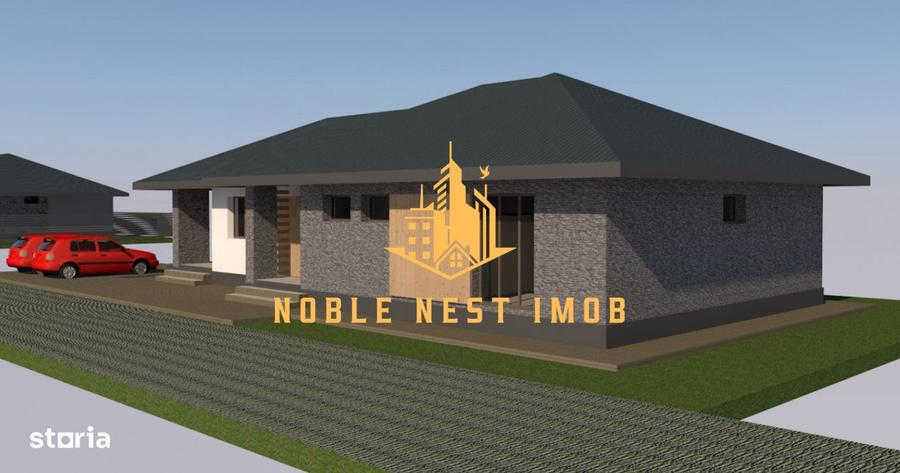 Casa parter 100 mp 4 camere proiect nou, Platou Prundu - 4