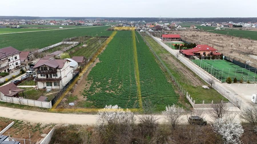 Teren intravilan, 6444 mp, front 20 m | Balotesti - 1